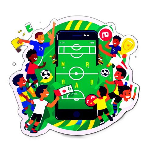 Fotmob-थीम वाला स्टिकर