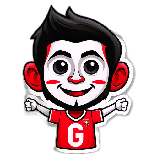 Sticker van Samsunspor's Mascotte