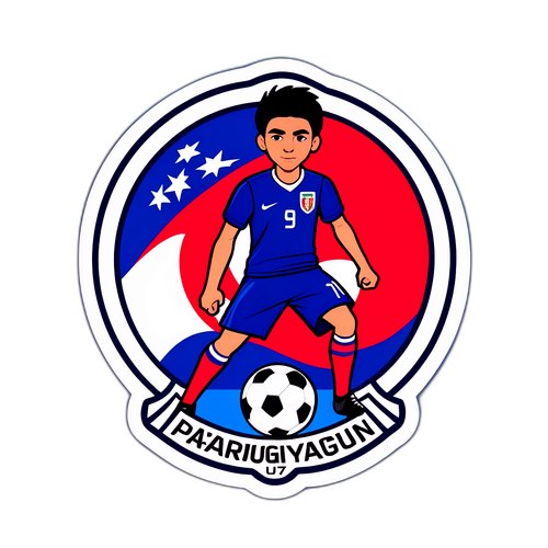 Stiker Tim Nasional Paraguay U17