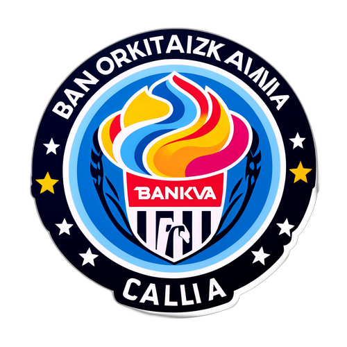 Sticker zu Ehren der Fans von Baník Ostrava