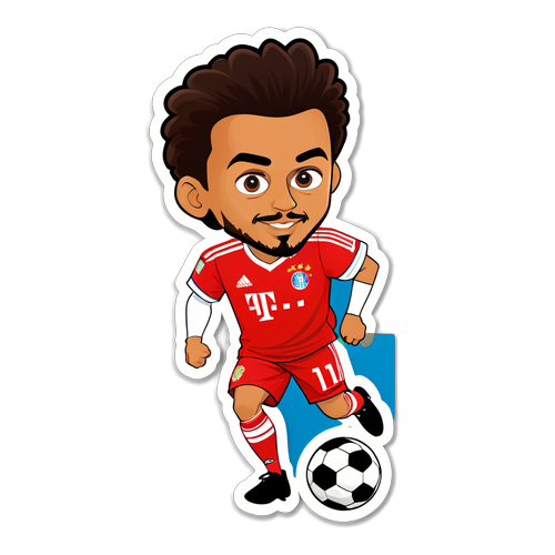 Usiku wa Usiku: Sticker za Bayern Munich zinazokupa Faraja katika Uhusiano na Noussair Mazraoui!