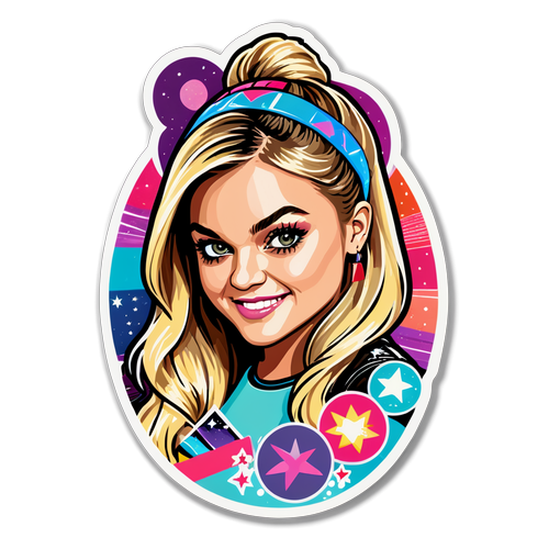 Kelsea Ballerini Patchwork Sticker