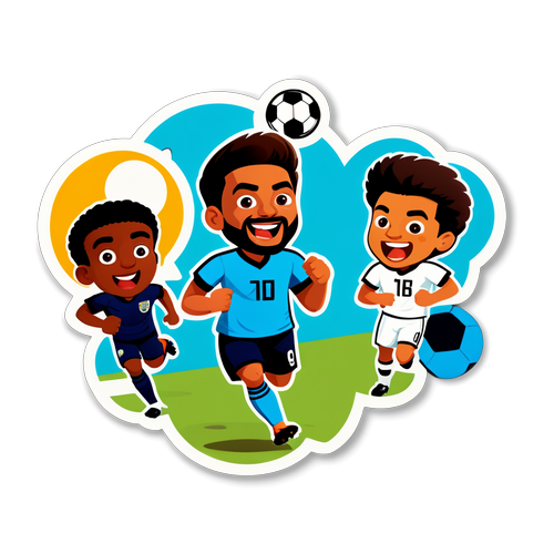 Futbol Maçı Stickerı