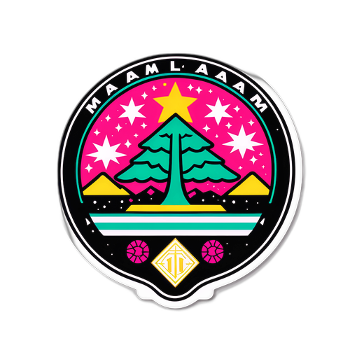 Autocollant commémoratif du match Inter Miami - LA Galaxy