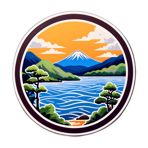 自然をテーマにしたステッカー