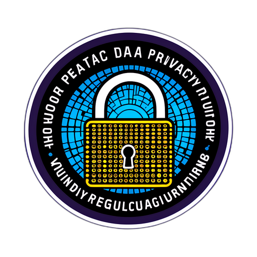 डेटा गोपनीयता विनियम स्टिकर
