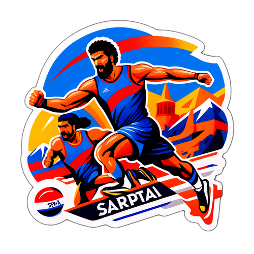 Sportovní nálepka Sparta vs. Ararat-Armenie