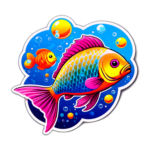 Pesce Colorato Sottomarino