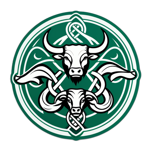 Bulls and Celtic Unity Emblem