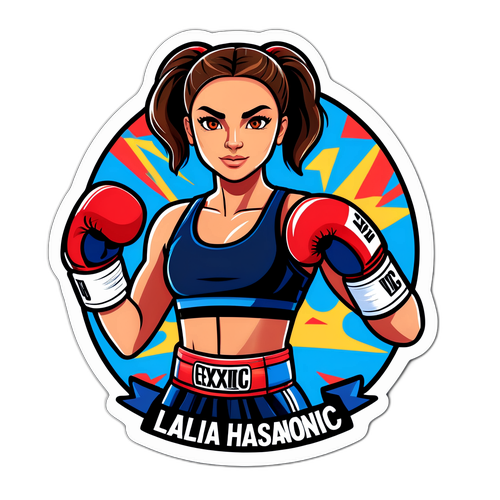 Farverig illustration af Laila Hasanovic