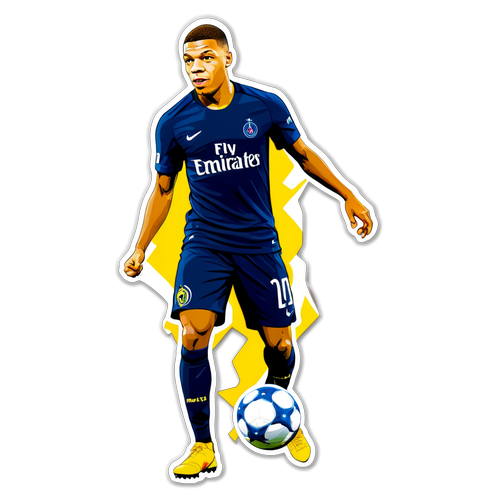 Kylian Mbappé: Fotbollens Stjärna Lyser! Se Silhuetten av Stockholm Bakom!