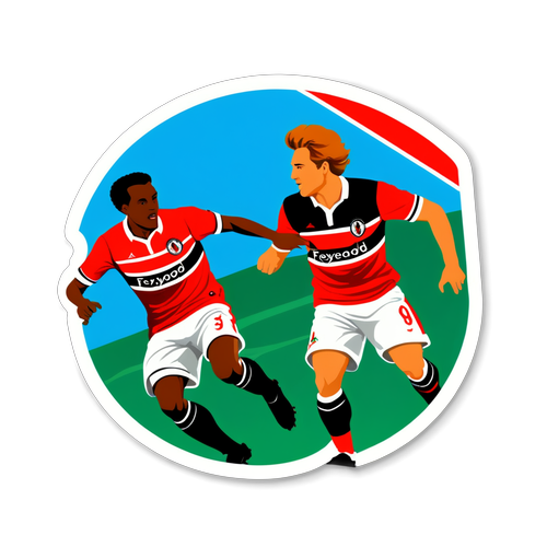 Feyenoord Match Sticker