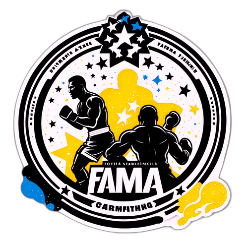 Fame MMA Klistermærke