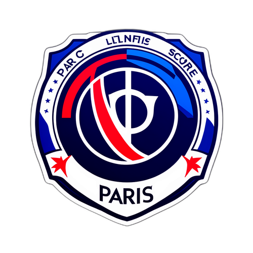 Badge de Match PSG avec But marqué