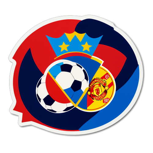 FCSB vs Man United Soccer Sticker