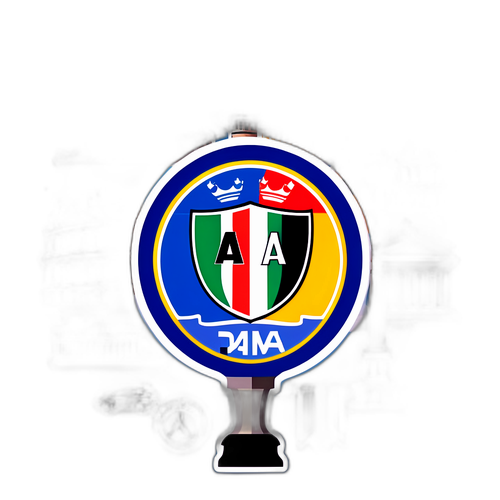 Desain Kreatif Logo Serie A di Kelilingi Landmark Ikonik Italia