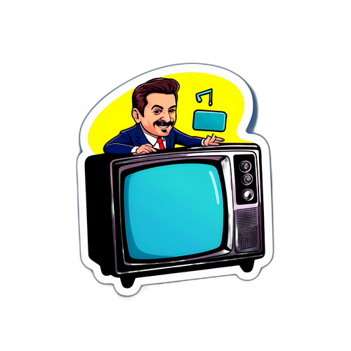 Σκηνή τηλεόρασης με τον Στανκόγλου