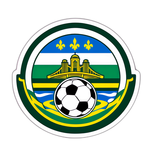 Adesivo Estilizado do Rio de Boston