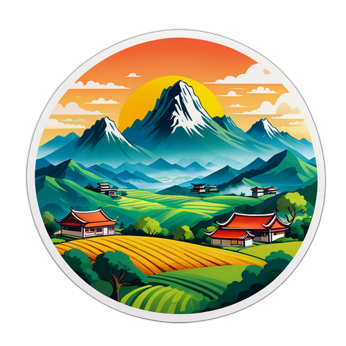 武陵農場風景畫