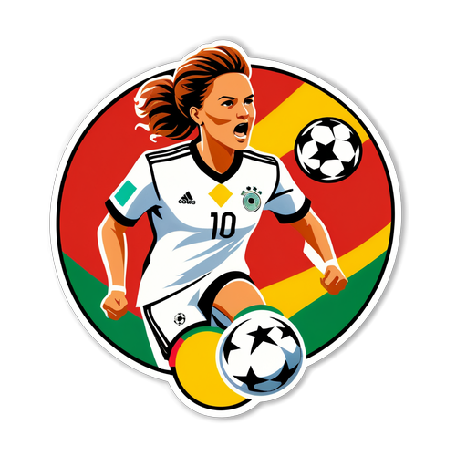 Faszinierende Sticker für DFB-Frauen: Zeige deinen Teamgeist und Leidenschaft für Frauenfußball!