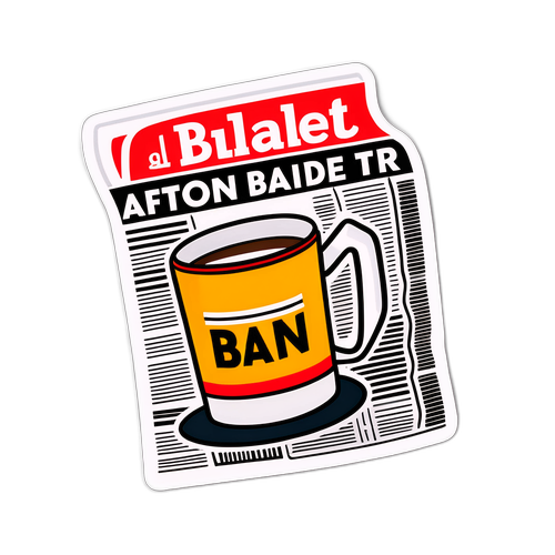 Minimalist Avis Sticker