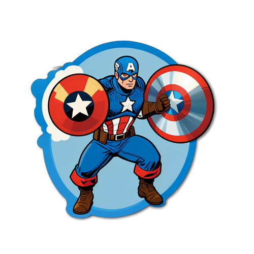 Un design inspiré par Captain America