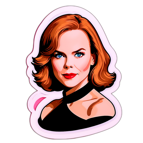 Nicole Kidman Film Moment Sticker