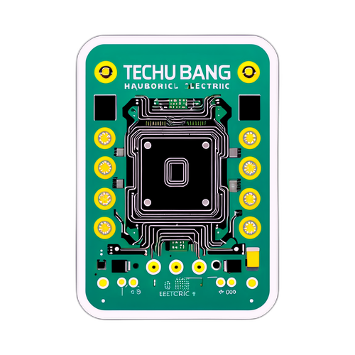 華邦電機電路板設計貼紙