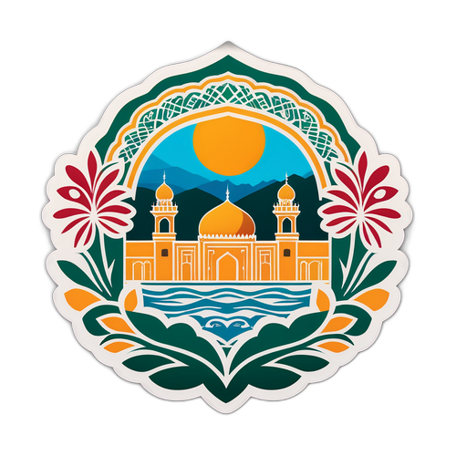 Symbol Omanu: Tradycyjne ornamenty i detale architektoniczne w otoczeniu malowniczych krajobrazów Omanu