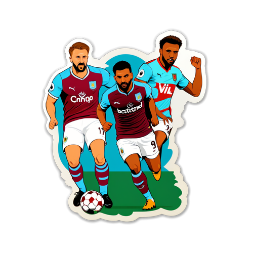 Sticker Perlawanan Aston Villa vs Southampton