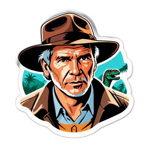 Harrison Ford dinosaurusyhteydessä