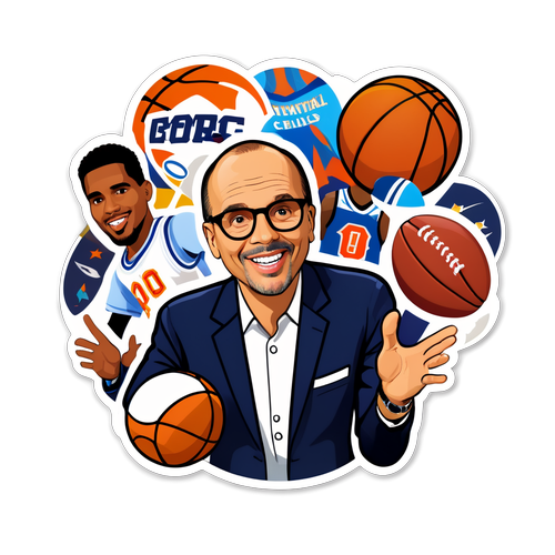 Lively Sports Enthusiast Sticker