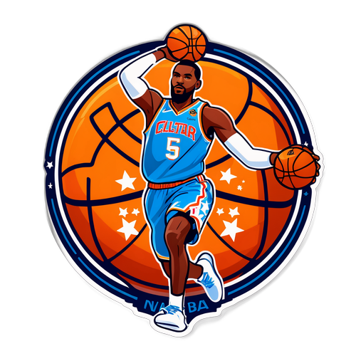 NBA全明星賽技術展示貼紙
