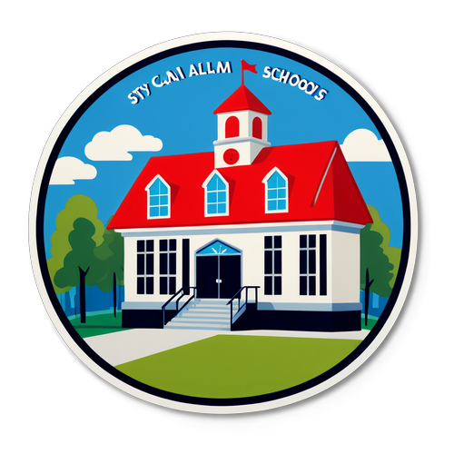 Stay Calm Schools Sticker