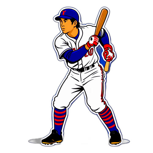 伊東義人のバッティングポーズデザイン