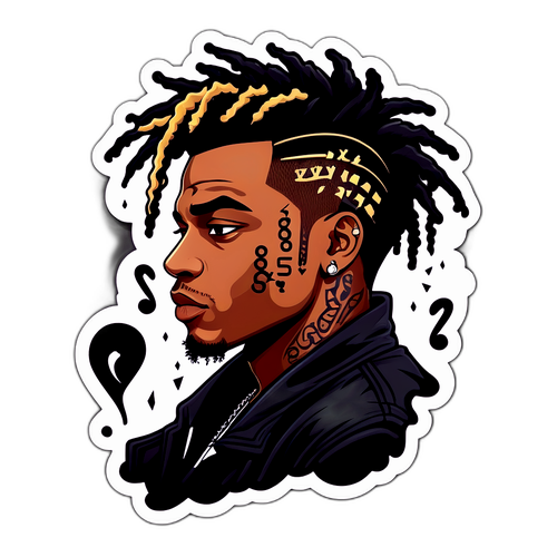 Tributo Sticker kay XXTentacion