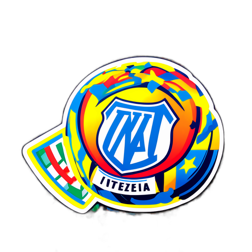 Scenă vibrantă din stadion în timpul meciului Inter-Venezia