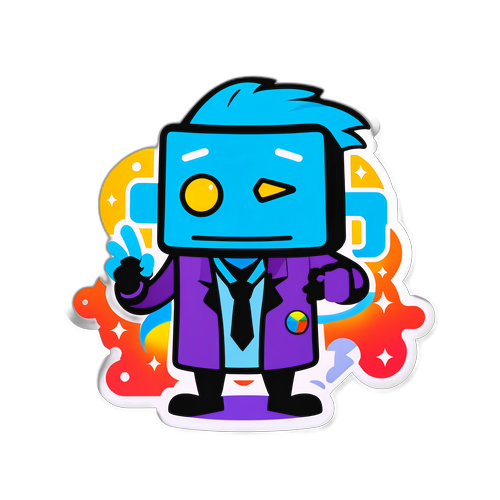 コンピュータの世界で繁栄するキャラクター