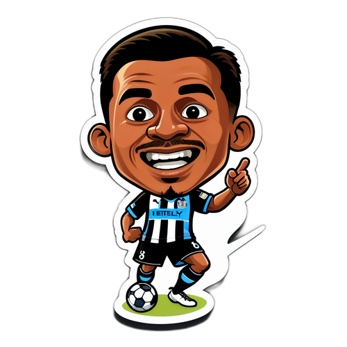 Sticker ya Mchezaji wa Newcastle