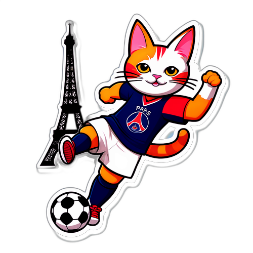 Katuni ya Paka wa PSG