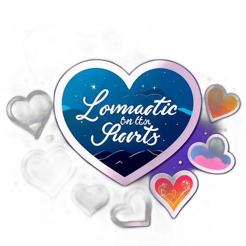 Наклейки для романтичної історії