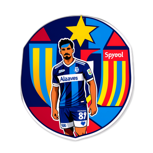 Pemakai Jersey Espanyol dan Alavés