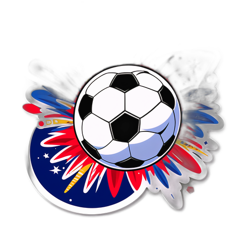 Sticker Bertema Bola Sepak Lille