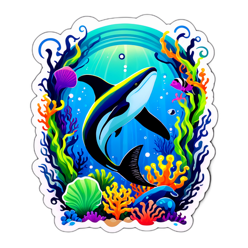 奇妙海洋貼紙