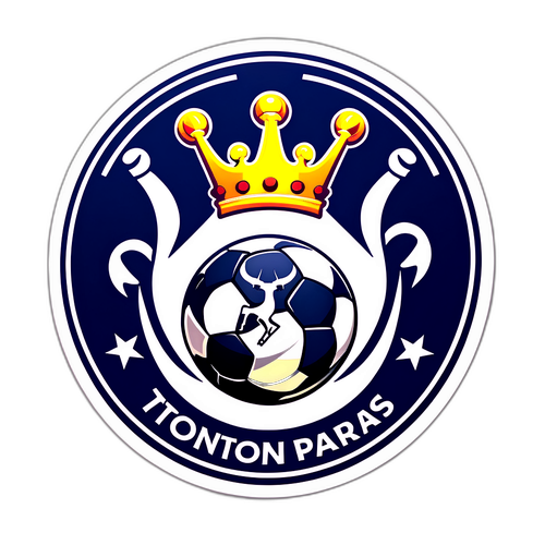 Sejrende Tottenham Klistermærke