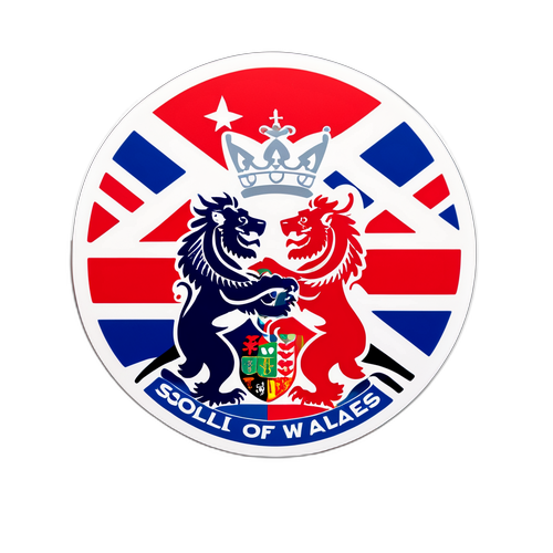 Stiker Rivaliti England vs Wales