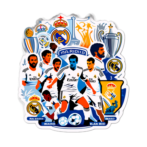 Sticker ng Real Madrid: Mga Iconic na Sandali