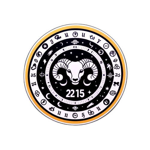 Astrolojik Tarih 25 Temmuz Sticker