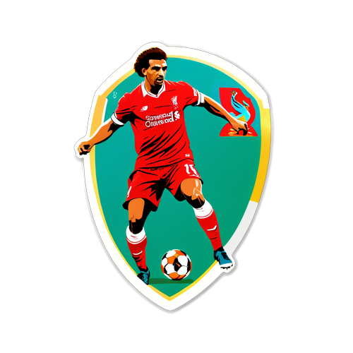 Rasakan Aksi Epik Liverpool vs Arsenal: Sticker Dinamis dengan Fabio Carvalho!