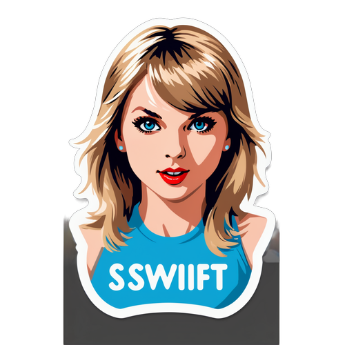 Taylor Swift: Je Grootste Muzikale Inspiratie in Één Sticker!